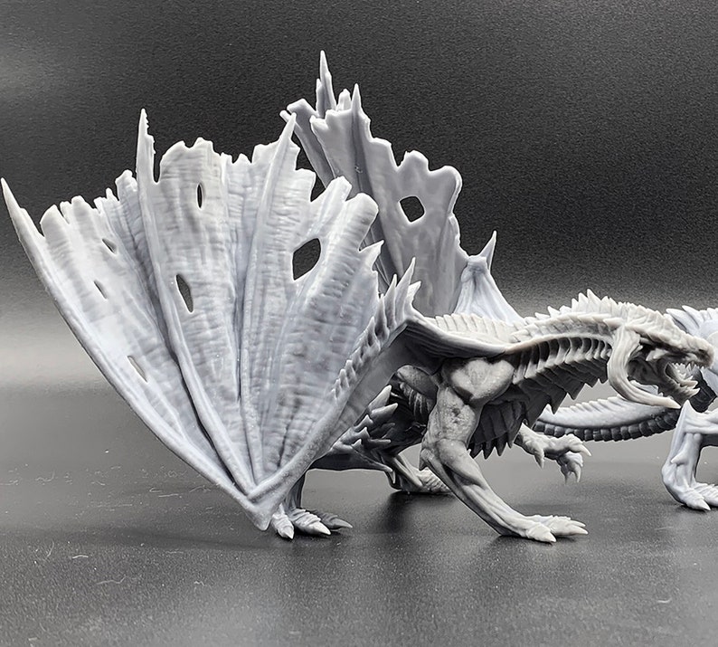 resin printed figures