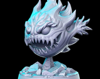 Flamemaw Bomb - Classic JRPG vol 4  D&D Resin 32mm 28mm Miniature Dungeons and Dragons DnD Pathfinder Tabletop RPG RN Estudio