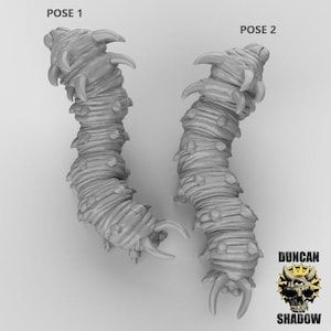 Riesen Raupe Schmetterling Motte Larven Lepidoptera Wurm 28 mm 32 mm D & D Resin Miniature Dungeons and Dragons