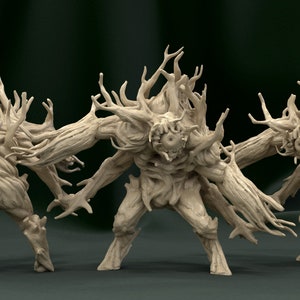 Plant Monster Large Cursed Splinter 28mm 3D Resin Printed D&D Miniature Dungeons and Dragons Pathfinder Tabletop for Display or RPG