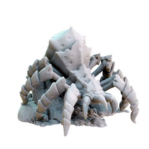 Giant Spider D&D Mini Resin 28mm or 32mm Miniature Dungeons and Dragons DnD Pathfinder Tabletop RPG Figure Hexy Studios Instant Encounters