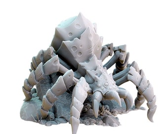 Giant Spider D&D Mini Resin 28mm or 32mm Miniature Dungeons and Dragons DnD Pathfinder Tabletop RPG Figure Hexy Studios Instant Encounters