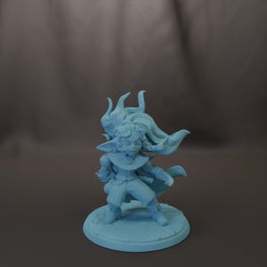 グレン 女性ゴブリン アーチャー 28 mm 32 mm 54 mm ミニまたは 75 mm 像 D&D 樹脂製ミニチュア ダンジョンズ&ドラゴンズ ロールプレイング ツイン女神 フルパーティー 2