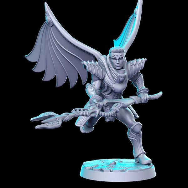 Lavitz Jade Dragoon Slambert 28mm or 32mm D&D Resin Miniature Dungeons and Dragons Pathfinder RPG Roleplaying RN Estudios Minis Legend Vol 2
