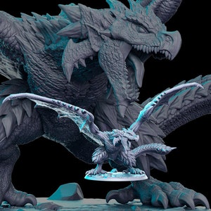 Thorndrake D&D Resin Printed 32mm / 28mm Dragon Miniature Dungeons Dragons Pathfinder RPG RN Estudio
