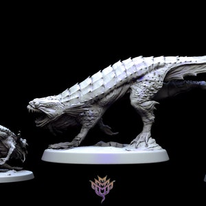 Gangly Puffer Cave Fish Creature Mini WTF Is THAT Resin Miniatures D&D Dungeons and Dragons DnD Pathfinder Tabletop for Display Role Playing