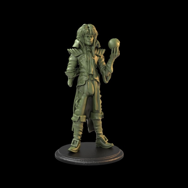 Goblin King Labyrinth 28mm o 32mm Resina David Bowie Mini D&D Dungeons and Dragons Pathfinder Fantasy DnD Tabletop RPG TytanTroll Miniature