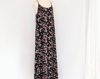 size Au 12 Y2K Floral Maxi Dress