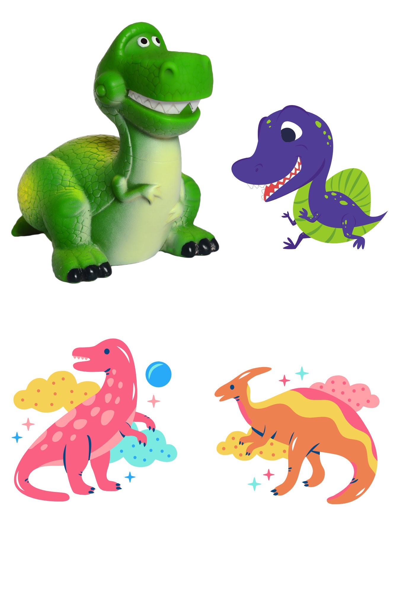 Childrens Dinosaur Printables - Etsy