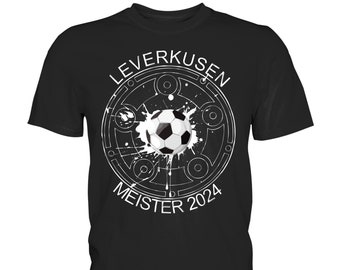 Leverkusen Deutscher Meister 2024 Meisterschaft Fussball kusen Fussballmanschaft Trikot
