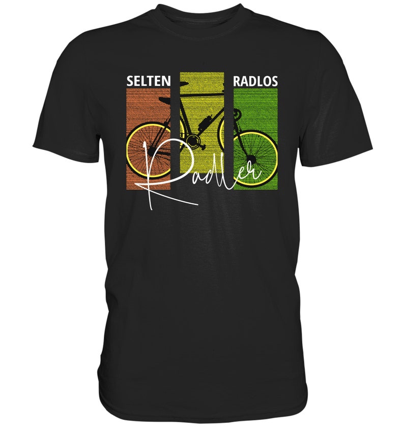 Radfahrer selten radlos lustiger Spruch Geschenk Geschenkidee zum