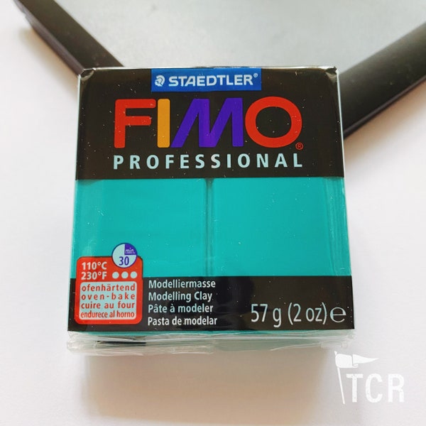 Fimo Professional Polymer Clay 2oz | Green | Oven Bake Clay