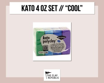 Kato Polyclay 4 oz Set - Cool