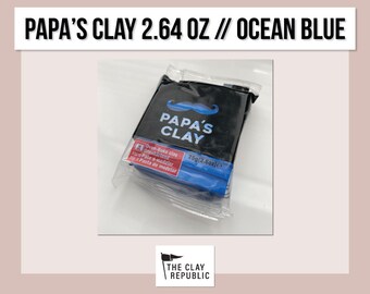 Papa's Clay 2.64oz Polymer Clay - Ocean Blue