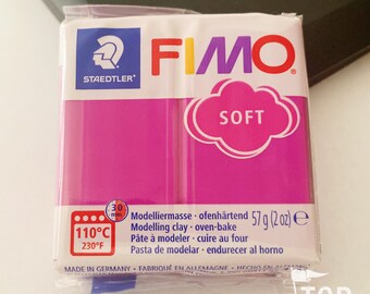 Fimo Soft Polymer Clay 2oz | Purple | Oven Bake Clay