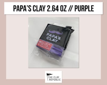 Papa's Clay 2.64oz Polymer Clay - Purple