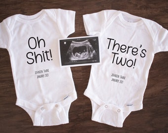 twin baby announcement