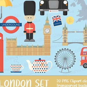 London clip art - england print, big ben printable, london png, united kingdom map, double decker bus, travelling stickers