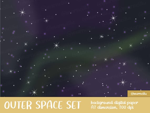 Purple Solar System Mouse Mat Pad - Nebula Galaxy Space Gift PC - View #3