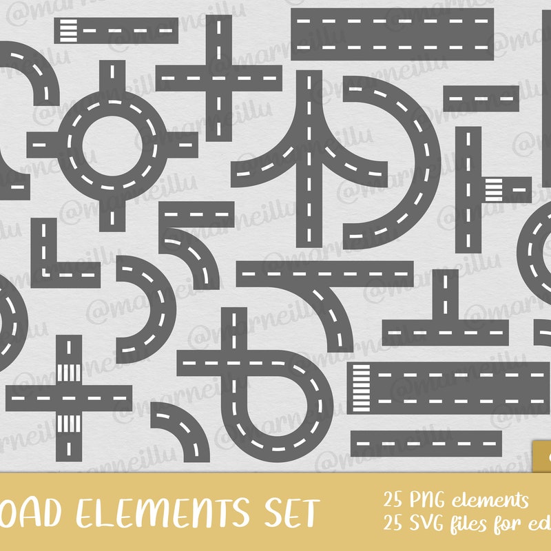 Road Map Stickers - Etsy