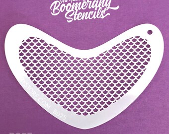 Small Scale Face Painting Stencil