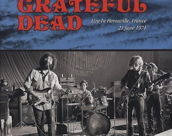 Grateful Dead – Live In Herouville, France 21 June 1971 [LP blue vinyl] Limited Edition  =New SEALED=