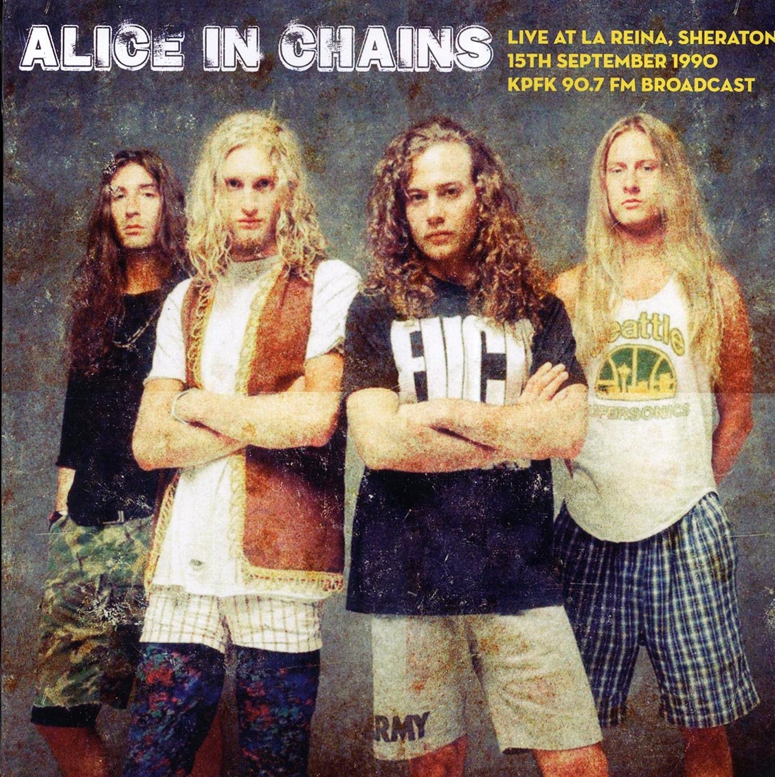 Alice In Chains - Live At La Reina, Sheraton 15th September 1990 KPFK 90.7 fm Broadcast [LP]  =New SEALED= Limited edition import europe