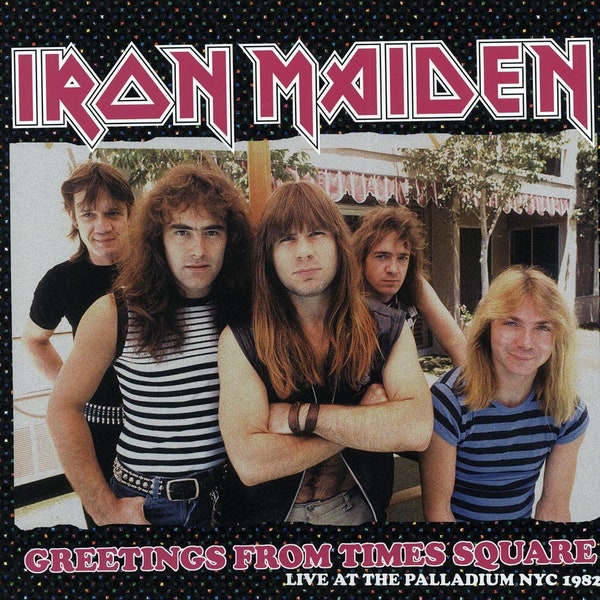 Iron Maiden – Greetings From Times Square [LP] Recorded live at New York Palladium on June 29th, 1982 =NEW Sealed= Import EU