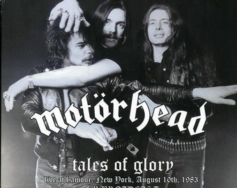 Motorhead – Tales Of Glory Recorded Live at L'Amour, Queens, New York, August 10th, 1983 FM Broadcast [LP] =Sealed=