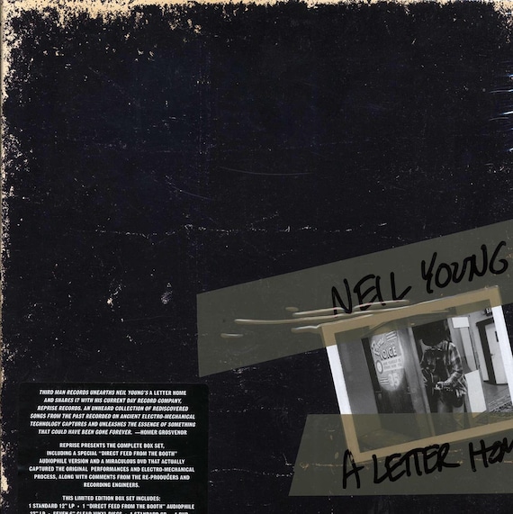 Neil Young A Letter Home Box Set 2xlp 7x6 CD - Etsy
