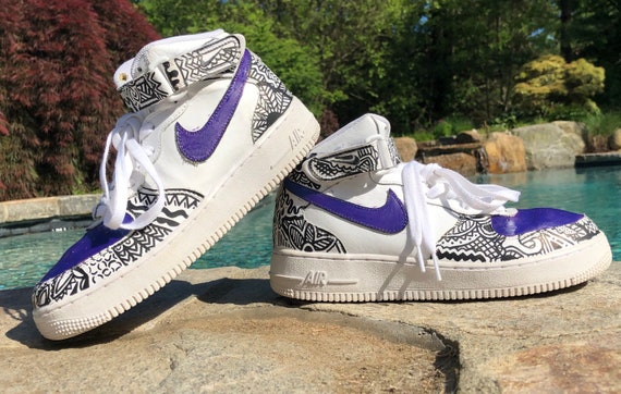 color changing air force ones
