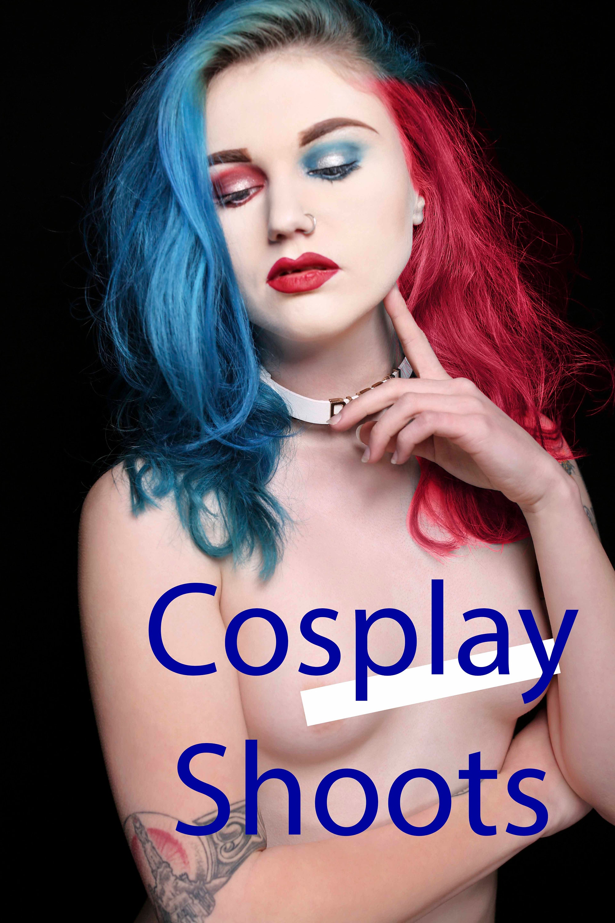 Harley Quinn Cosplay Topless