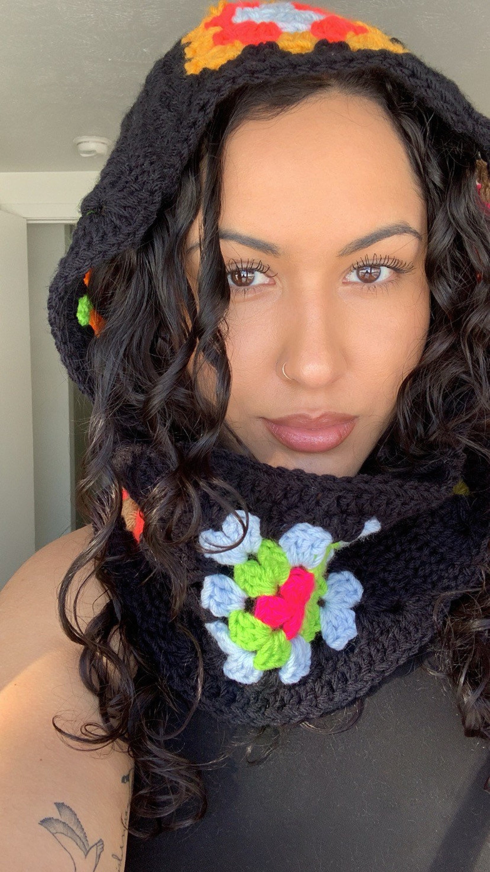 Granny Square Balaclava Made to Order Crochet Balaclava Etsy