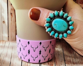 Pink Tumbler Boot, Western Tumbler, Silicone Boot, Longhorn Tumbler, Pink Tumbler, Western Cup