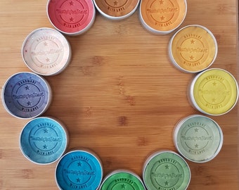 Paquete de 5!! 5 latas de amasado suave hecho a mano en un conjunto, en el color deseado con ventaja de precio en comparación con la compra individual