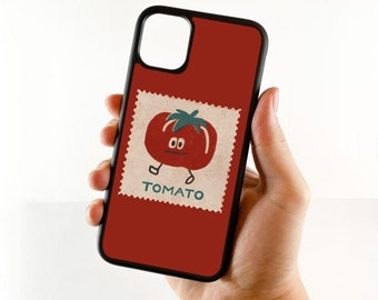 Coque de portable estampée Red Tomato, iPhone 7/8, iPhone SE, iPhone XR, iPhone 11, iPhone 12/12 Pro, iPhone 12 Pro Max, iPhone 13, iPhone 14