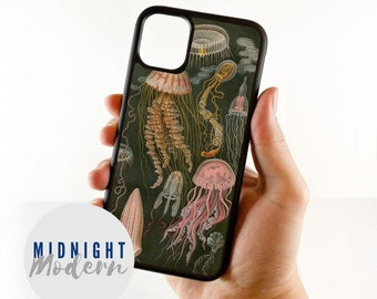 Vintage kwal iPhone- en Galaxy-telefoonhoesje
