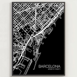 Barcelone - carte