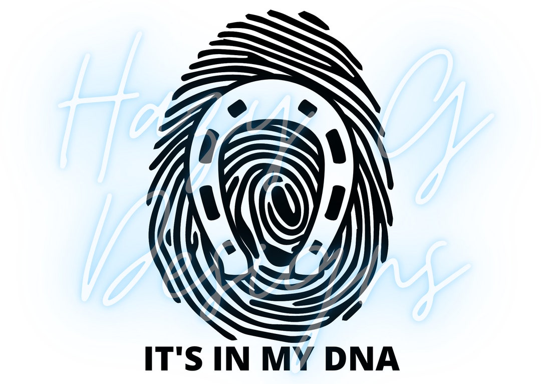 It's in My DNA PNG for Sublimation *horseshoe* - Etsy