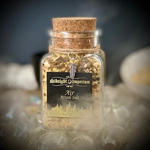 Ritual salts | Air element Salt | Witch salts | Ritual salts | Magick bath salts | witches salts | witchcraft | witchcraft supplies | Witch