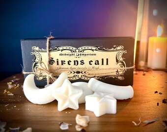 Sirens call | Natural wax melts  | made with essential oils | soy wax melts | natural scent | Midnight Imperium