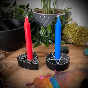 Spell candle holder | spell candle | ritual candles| small candles | witchcraft supplies | Wiccan supplies | witchcraft shop