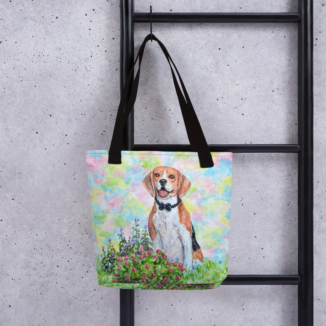 Beagle Dog Tote Bag Beagle Lovers Beagle Gifts Shopping Etsy UK