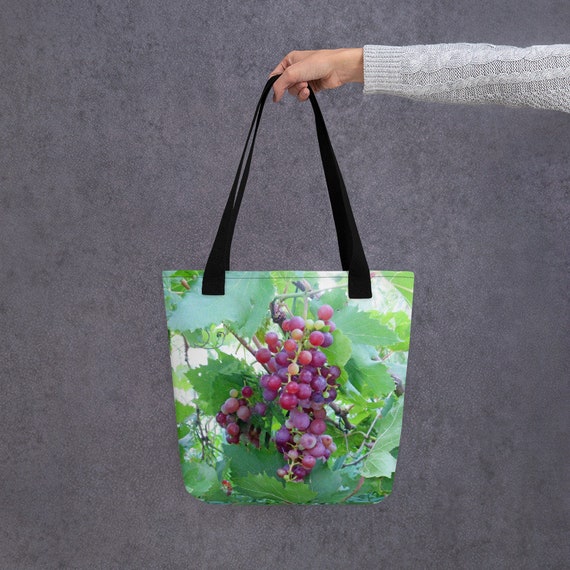 Grapes On The Vine Tote Bag by Love life - Photos.com