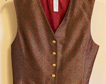 brooks vest womens brown