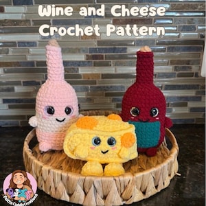 Haakpatroon kaas en wijn | Eten | Pdf