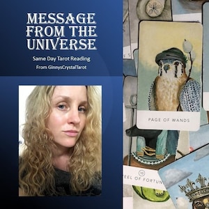 Lettura dei Tarocchi per Ciechi - Messaggio dall'Universo - Lettura Intuitiva - Lettura Chiaroveggente