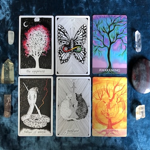 Geistführer Lesung - Schnelle Tarot Legung - Tarot Legung - Tarotkarten Legung - Intuitive Legung - Hellsichtige Legung 