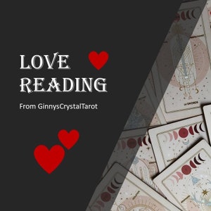 Leitura do Amor - Leitura Detalhada do Amor - Leitura de Cartas de Tarô - Leitura Intuitiva - Leitura Clarividente