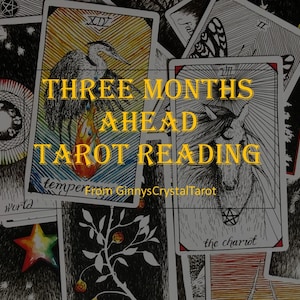 Drei Monate im Voraus - Schnelle Tarot Legung - Tarot Legung - Tarotkarten Legung - Intuitive Legung - Hellsichtige Legung